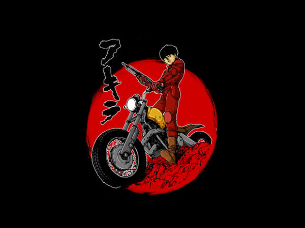 Akira t shirt vector