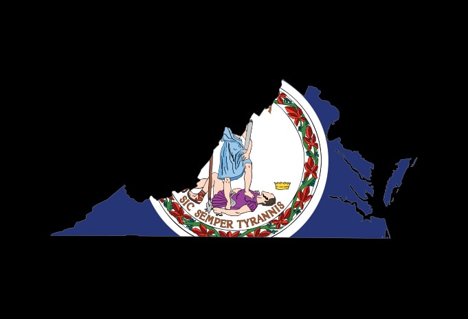 Monterey Virginia VA T-Shirt MAP
