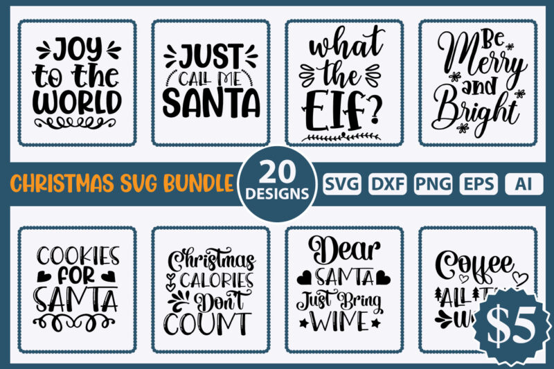 Christmas SVG Bundle