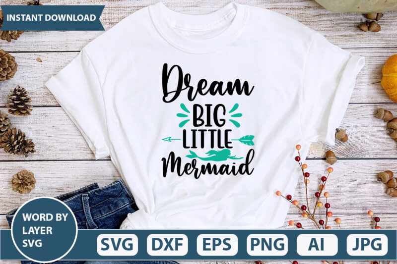 Mermaid SVG Bundle