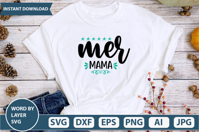 Mermaid SVG Bundle