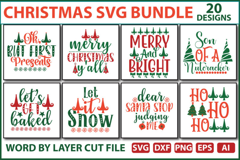 Christmas SVG Bundle