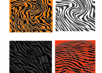 Seamless Tiger Stripes Pattern Diy Crafts Svg Files For Cricut, Silhouette Sublimation Files