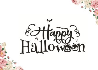 Happy Halloween Gift Diy Crafts Svg Files For Cricut, Silhouette Sublimation Files