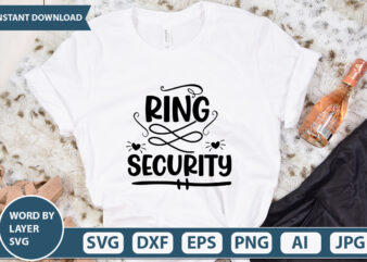 RING SECURITY SVG Vector for t-shirt
