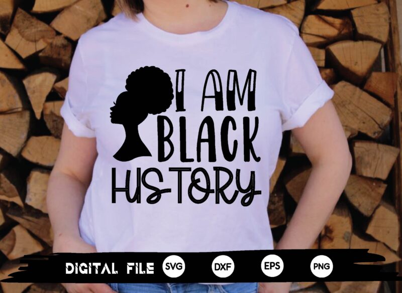 i am black history svg