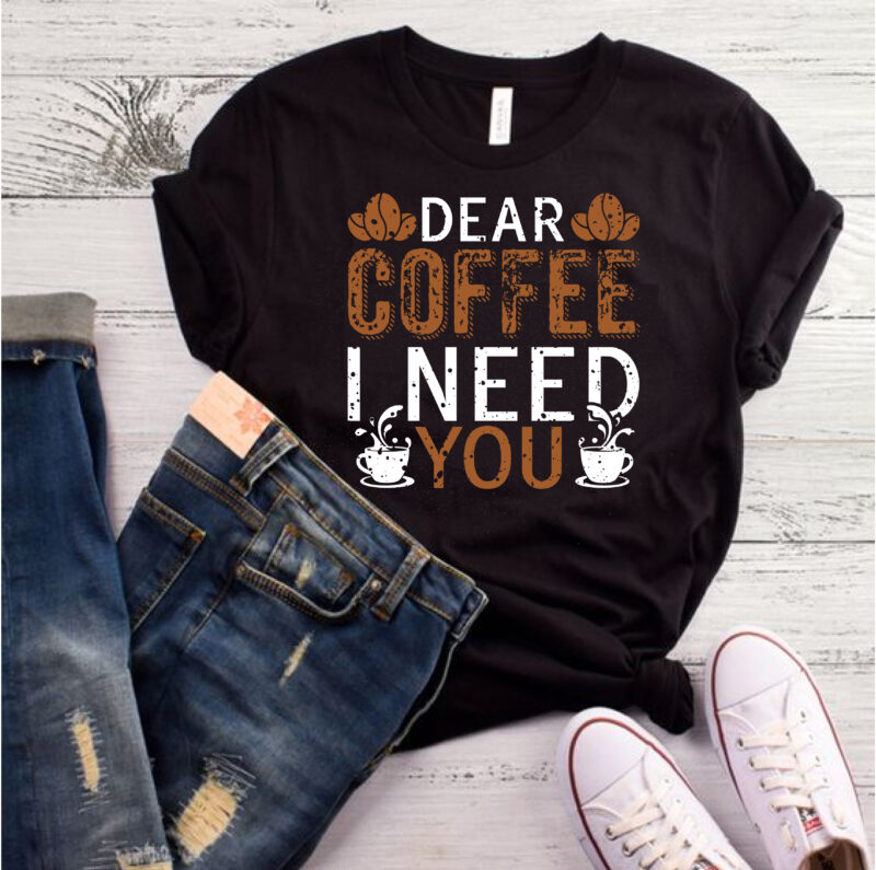 15 best selling coffee t-shirt designs bundle for commercial use.