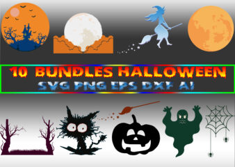 10 Bundles t shirt designs Halloween, Bundle Halloween Svg, Bundles Halloween, Halloween bundles, Pumpkin scary Svg, Pumpkin horror Svg, Halloween Party Svg, Scary Halloween Svg, Spooky Halloween Svg, Halloween Svg,