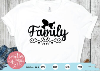 family t shirt graphic design