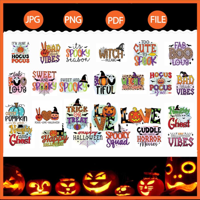 Bundle halloween svg, halloween bundle, halloween svg, halloween vector, halloween, ghost svg, funny ghost, ghost halloween, pumpkin svg, pumpkin halloween, pumpkin scary svg, pumpkin horror svg, hocus pocus svg, witches