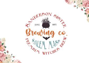 Halloween Sanderson Sisters Gift Idea Diy Crafts Svg Files For Cricut, Silhouette Sublimation Files