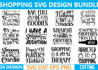 Shopping Svg bundle,Shopping Svg quotes t shirt template vector