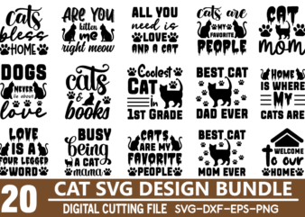 Cat svg bundle graphic t shirt