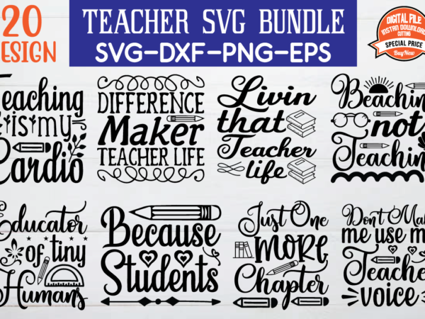 Teacher svg bundle graphic t shirt