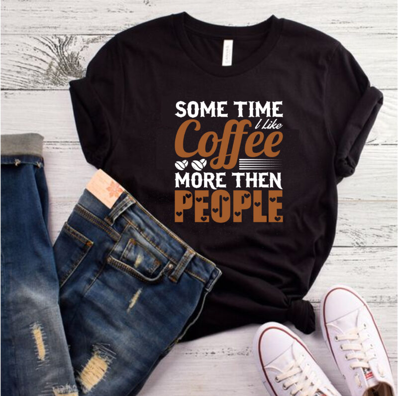 15 best selling coffee t-shirt designs bundle for commercial use.