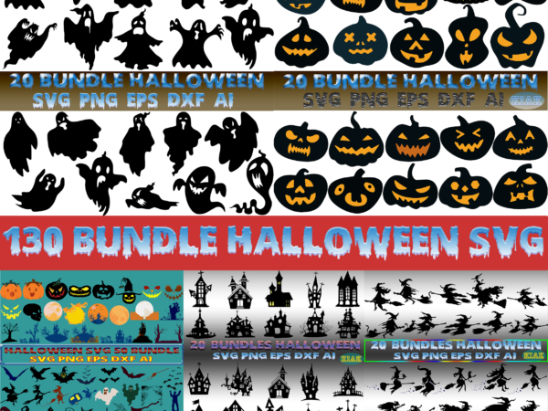 130 bundle halloween svg t-shirt design, halloween svg bundle, halloween bundles, bundle halloween, bundles halloween svg, pumpkin scary svg, pumpkin horror svg, halloween party svg, scary halloween svg, spooky halloween