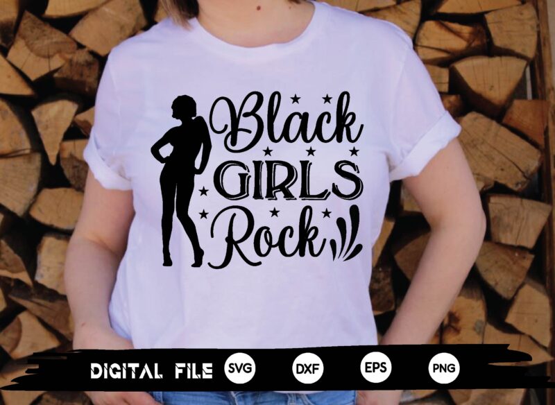 black girls rock svg