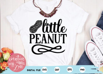 little peanut t shirt vector graphic