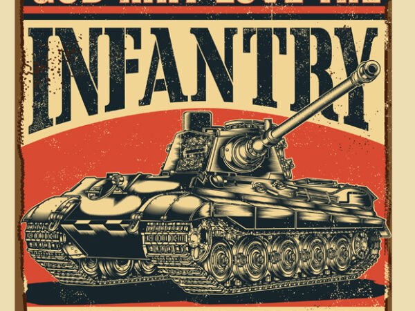 Tank force signs t shirt designs for sale