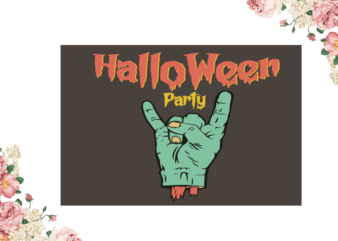 Halloween Party Halloween Diy Crafts Svg Files For Cricut, Silhouette Sublimation Files graphic t shirt