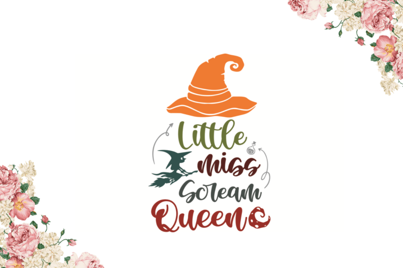 Little Miss Soleam Queen Halloween Gift Idea Diy Crafts Svg Files For Cricut, Silhouette Sublimation Files