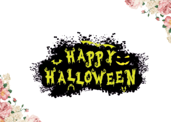 Happy Halloween Gifts Diy Crafts Svg Files For Cricut, Silhouette Sublimation Files