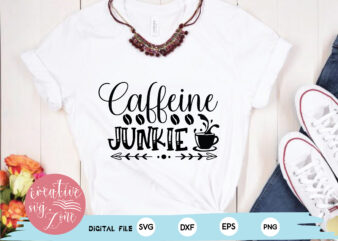 Caffeine Junkie - Buy t-shirt designs