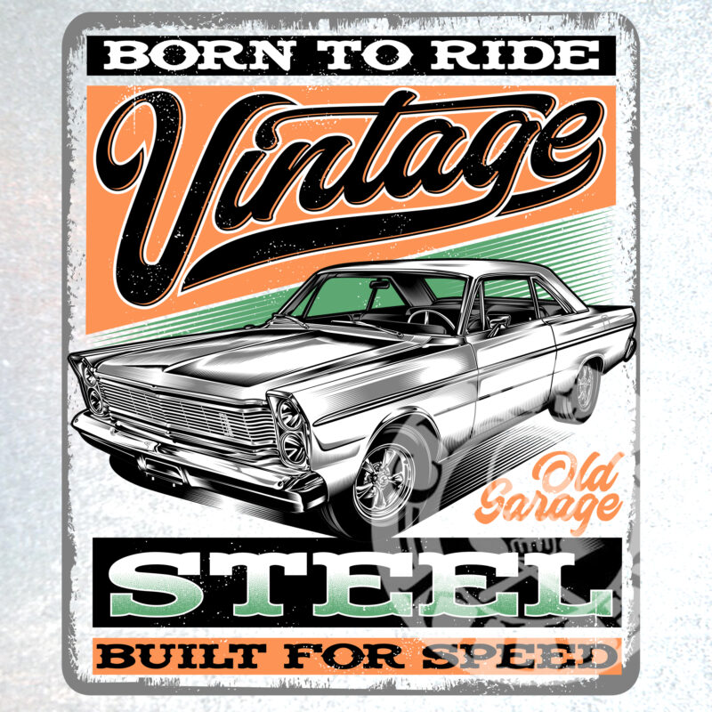 t-shirt vector Bikers, Rockabilly, Vintage Race Bundle vol 5