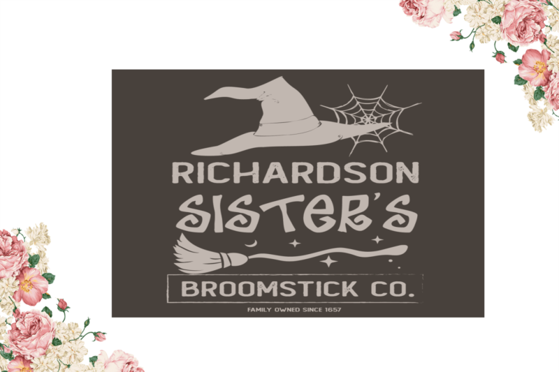 Richardson Sister Halloween Diy Crafts Svg Files For Cricut, Silhouette Sublimation Files
