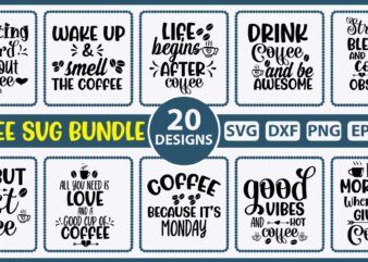 Coffee svg Bundle