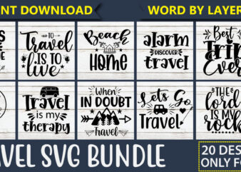 Travel SVG Bundle