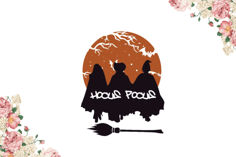 Halloween Gift, Hocus Pocus Diy Crafts Svg Files For Cricut, Silhouette Sublimation Files