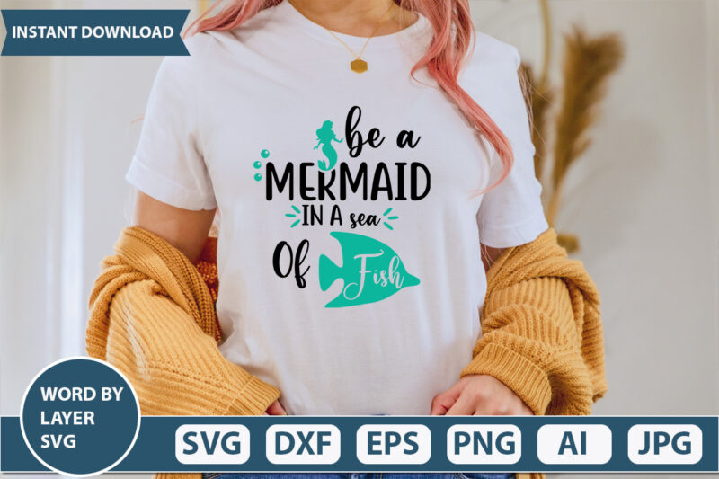 Mermaid SVG Bundle