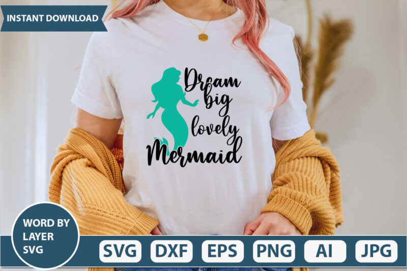 Mermaid SVG Bundle