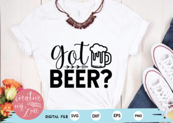 got beer? t shirt design template