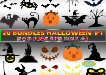 20 Bundles t shirt designs Halloween Part 1, Bundle Halloween Svg, Bundles Halloween, Halloween bundles, Pumpkin scary Svg, Pumpkin horror Svg, Halloween Party Svg, Halloween Scary Svg, Halloween Spooky Svg,