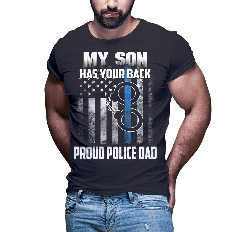 51 POLICE Blue line, tshirt designs bundle