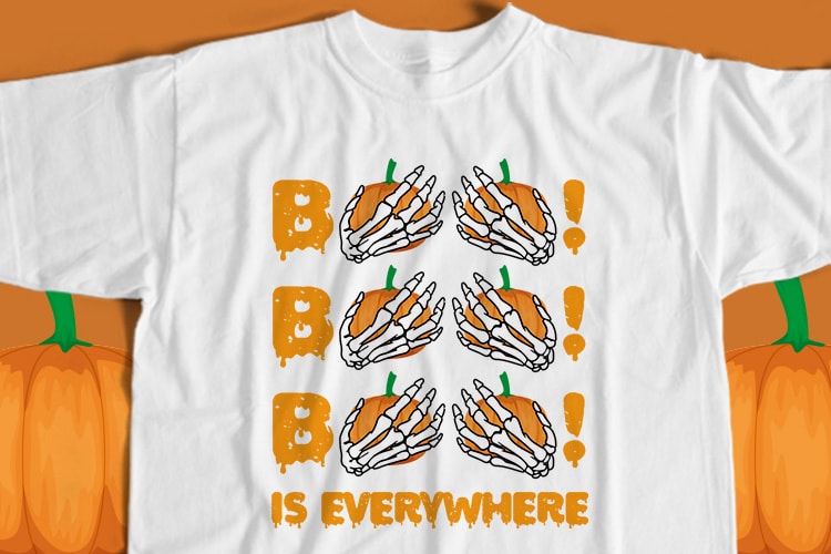 Boo Boo Boo Is Everywhere T-Shirt Design
