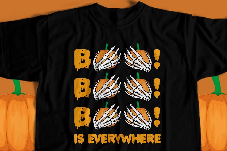 Boo Boo Boo Is Everywhere T-Shirt Design