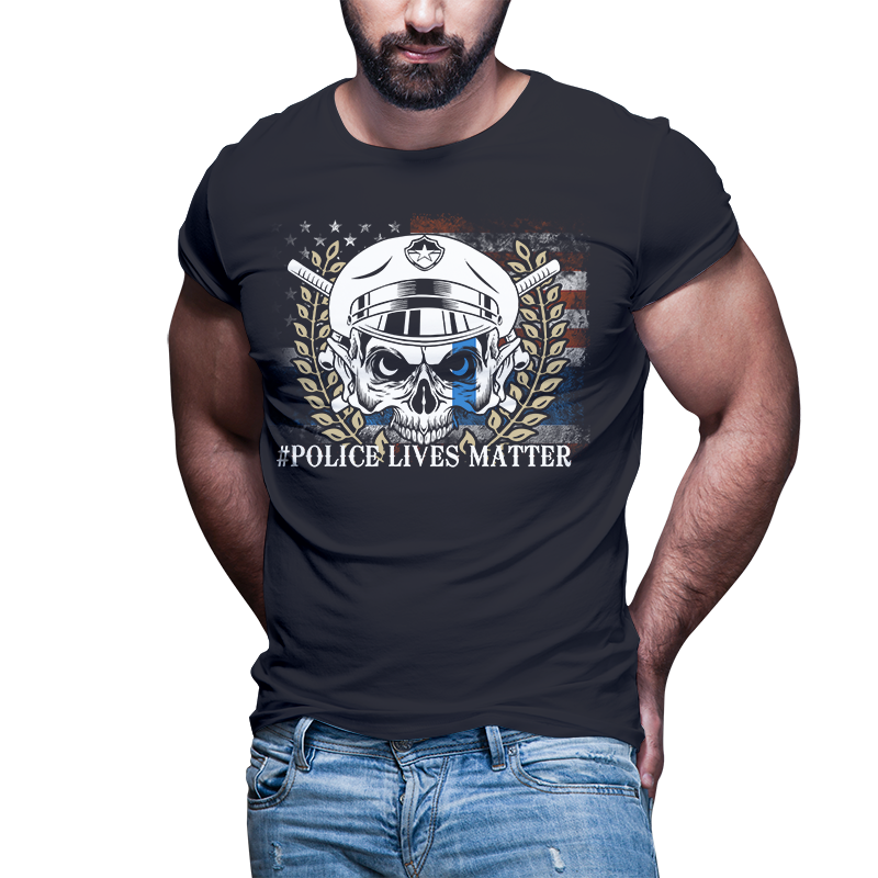 51 POLICE Blue line, tshirt designs bundle