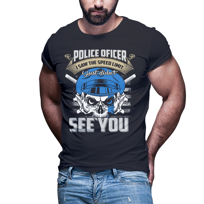 51 POLICE Blue line, tshirt designs bundle