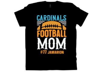cardinals football mom #77 jamarion T shirt design