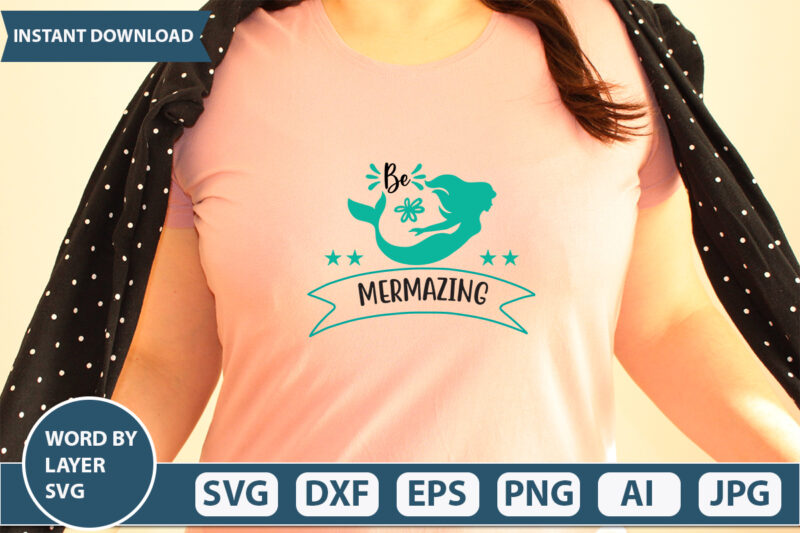 Mermaid SVG Bundle