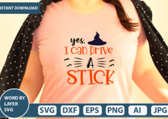 yes i can drive a stick SVG Vector for t-shirt