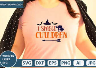 I Smell Children SVG Vector for t-shirt