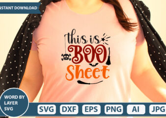 This is Boo sheet SVG Vector for t-shirt