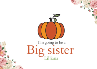 Halloween Big Sister Gift Diy Crafts Svg Files For Cricut, Silhouette Sublimation Files