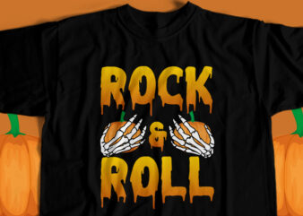 Rock And Roll T-Shirt Design