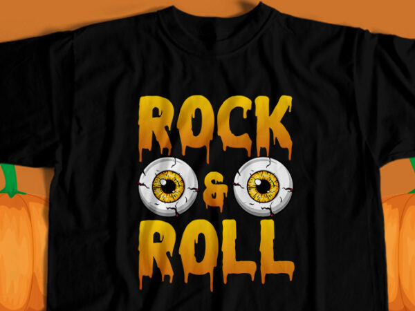 Rock and roll t-shirt design