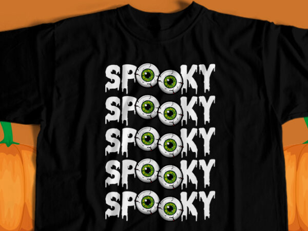 Spooky t-shirt design